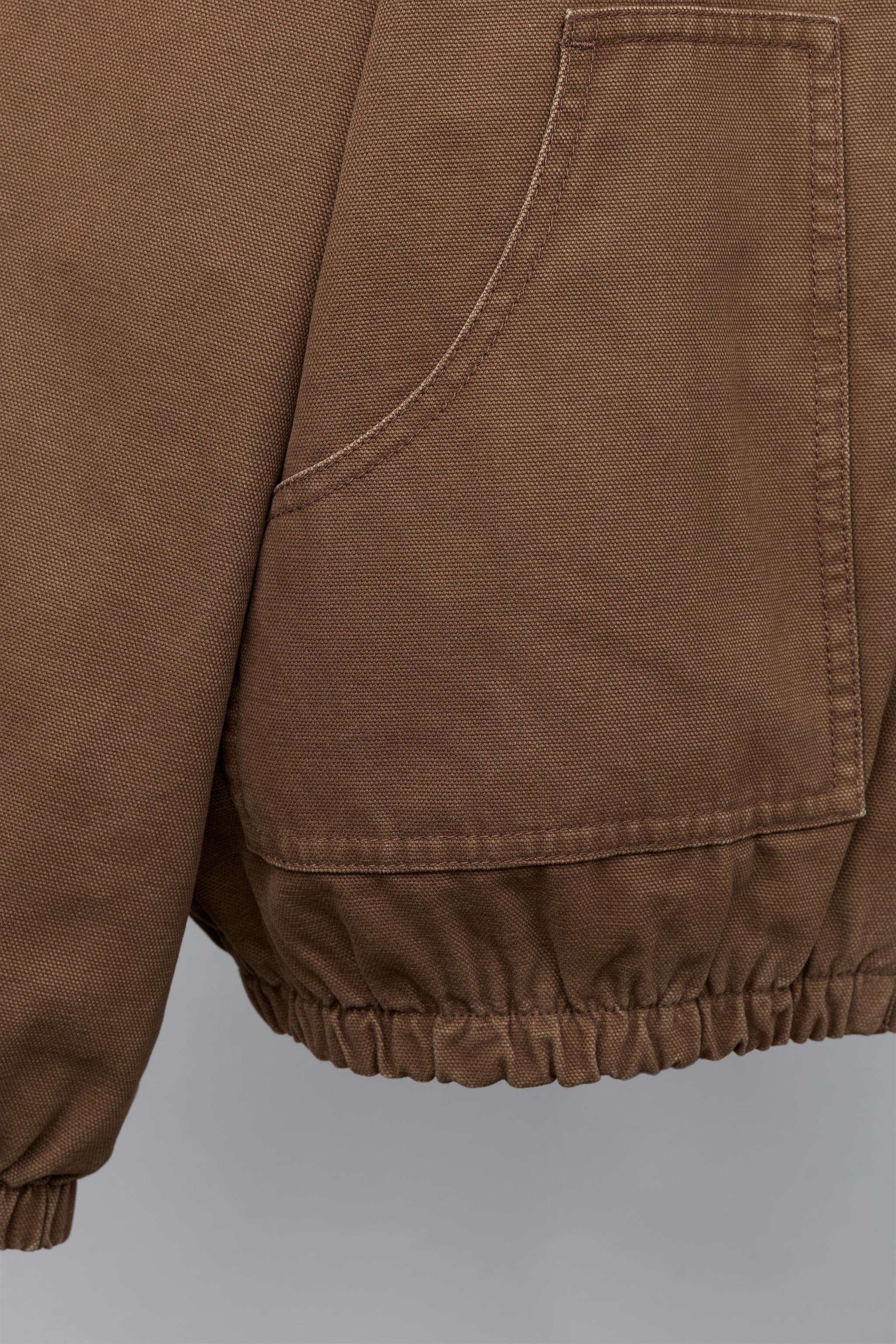 CONTRAST COLLAR JACKET