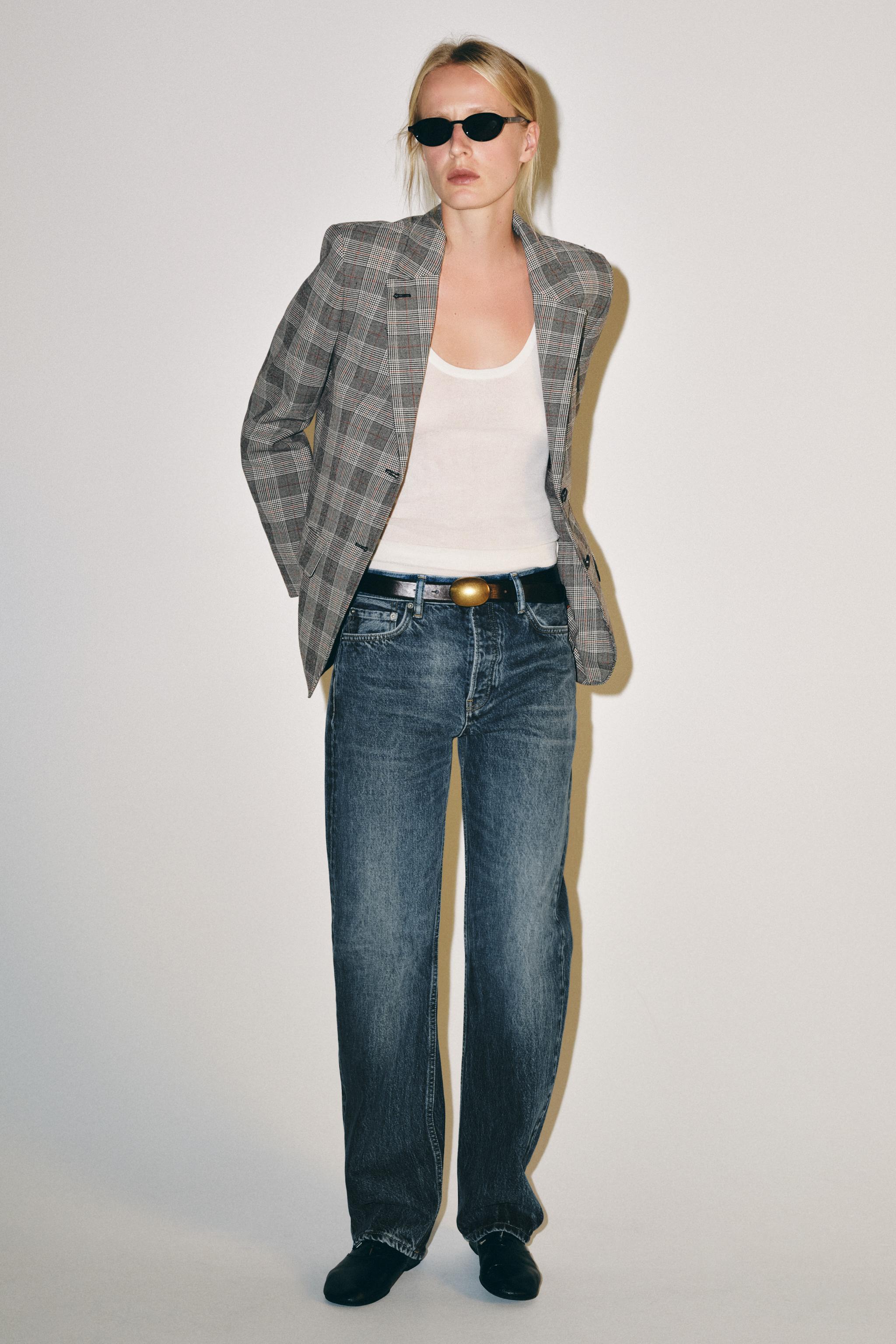 ZW COLLECTION PLAID BLAZER