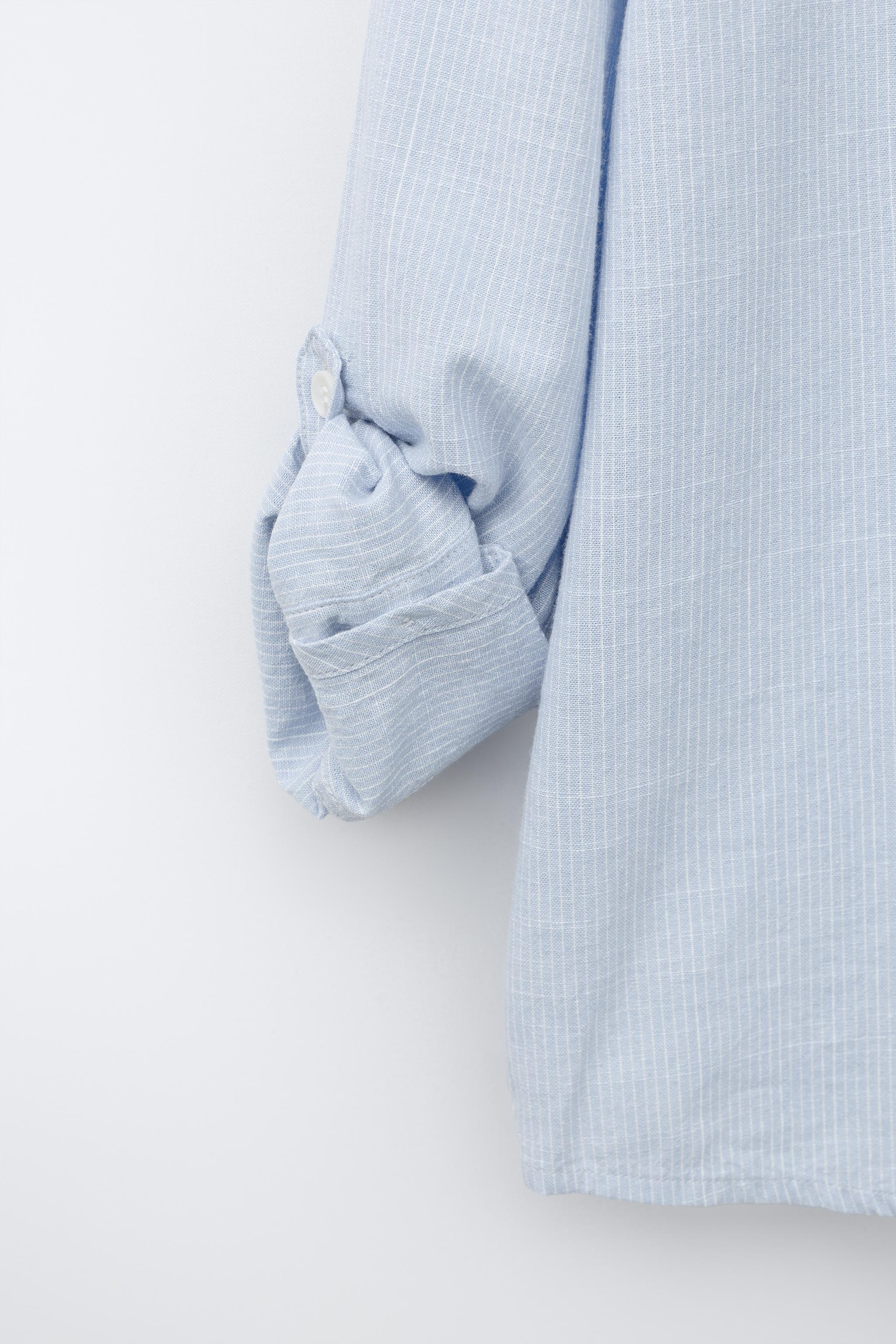 STRIPED COTTON SHIRT