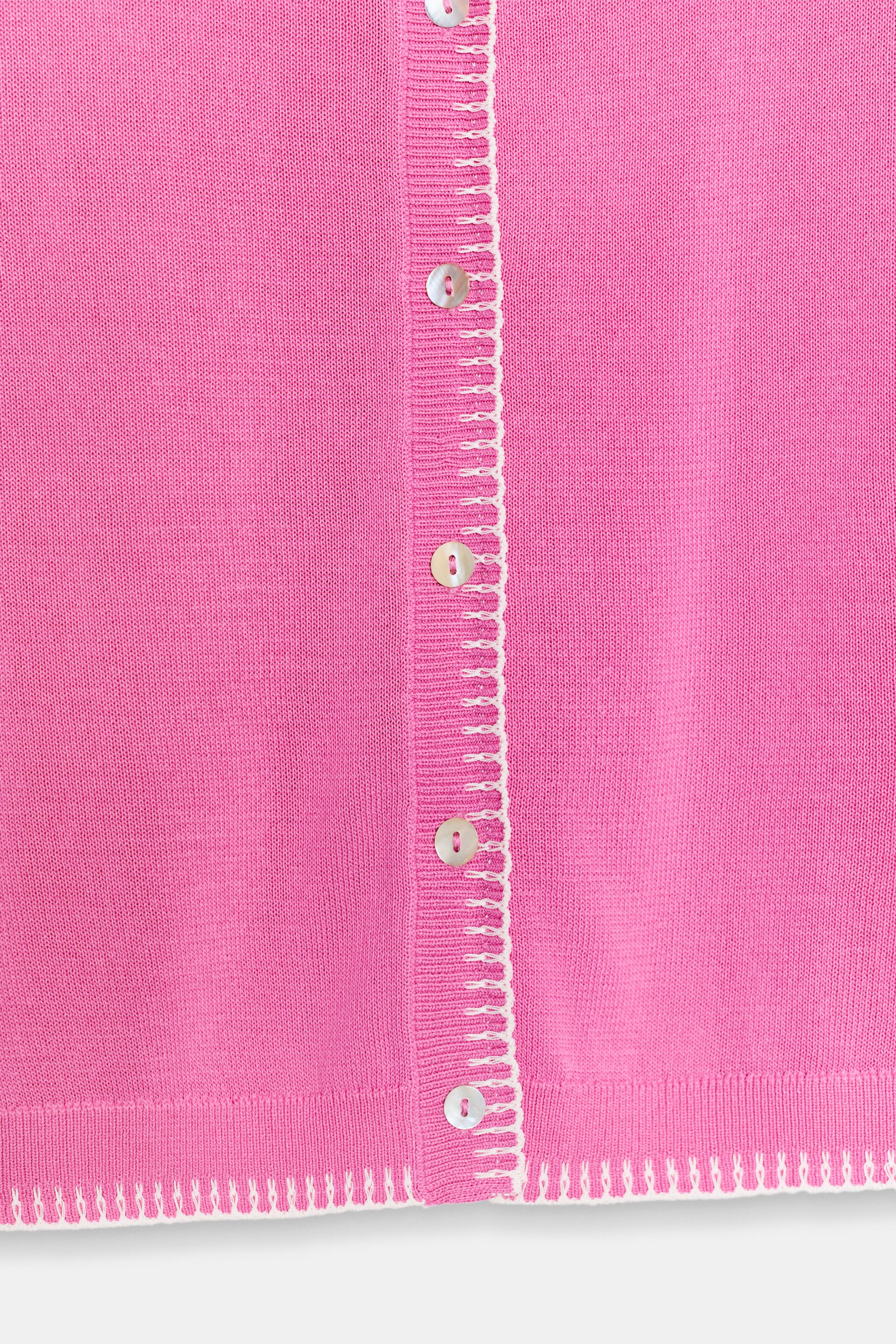 SHORT SLEEVE CARDIGAN