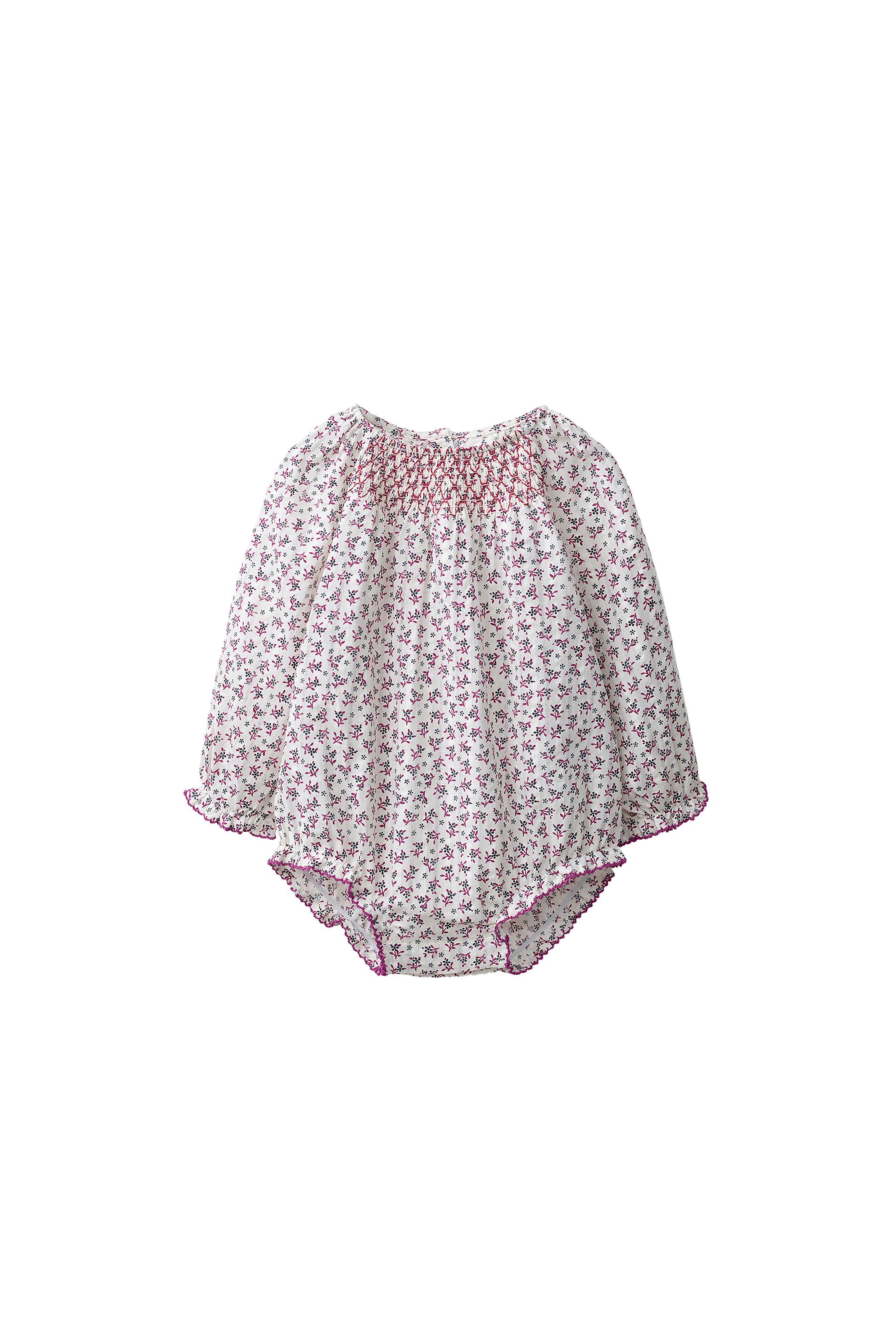 フラワープリントジャンプスーツ - ラズベリー | ZARA Japan / 日本