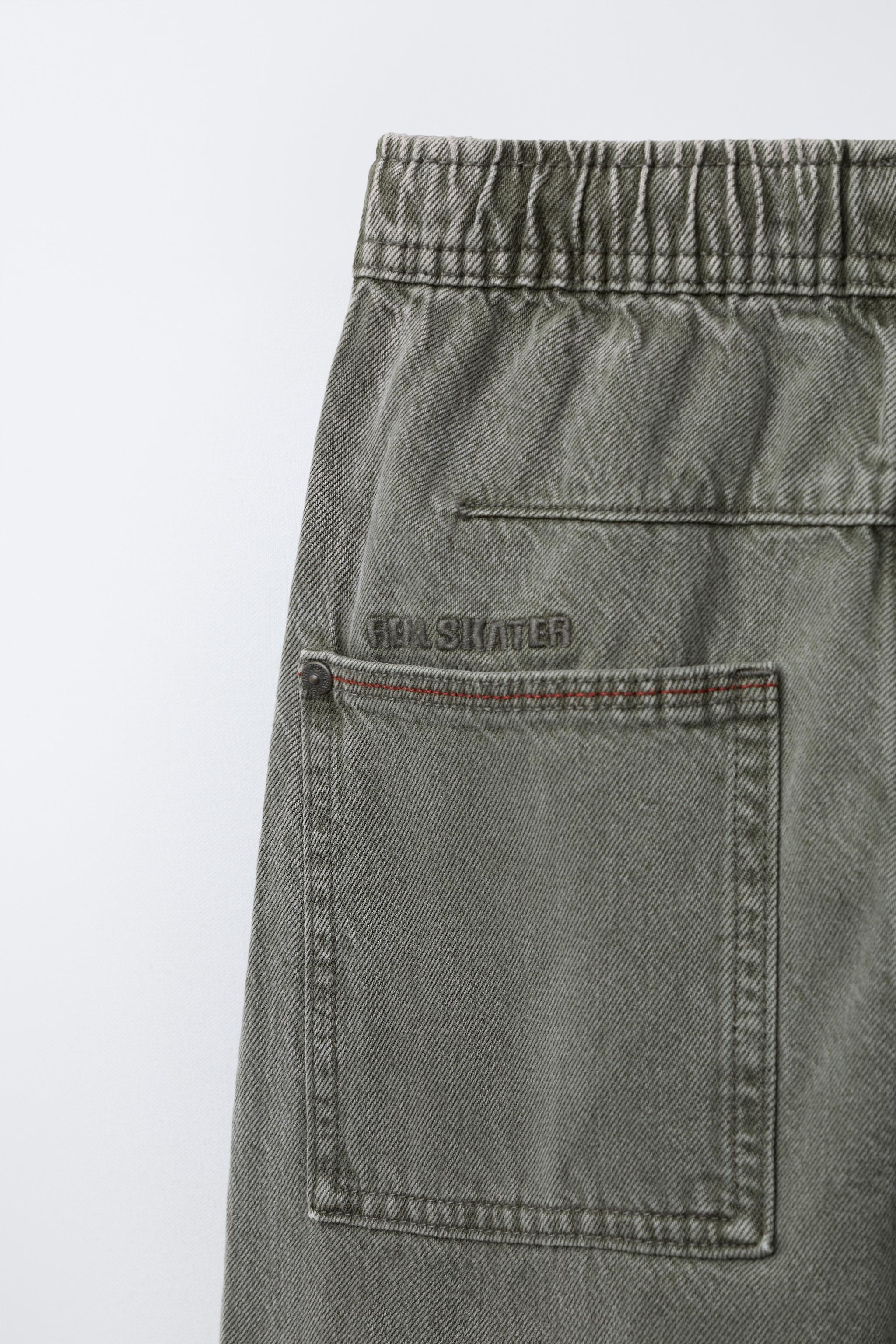 BAGGY TWILL PANTS