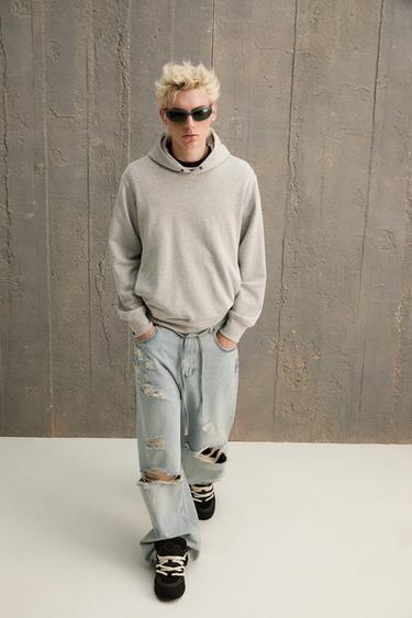 ZAPATILLA SKATE CUERDAS - Negro de Zara - Imagen 0