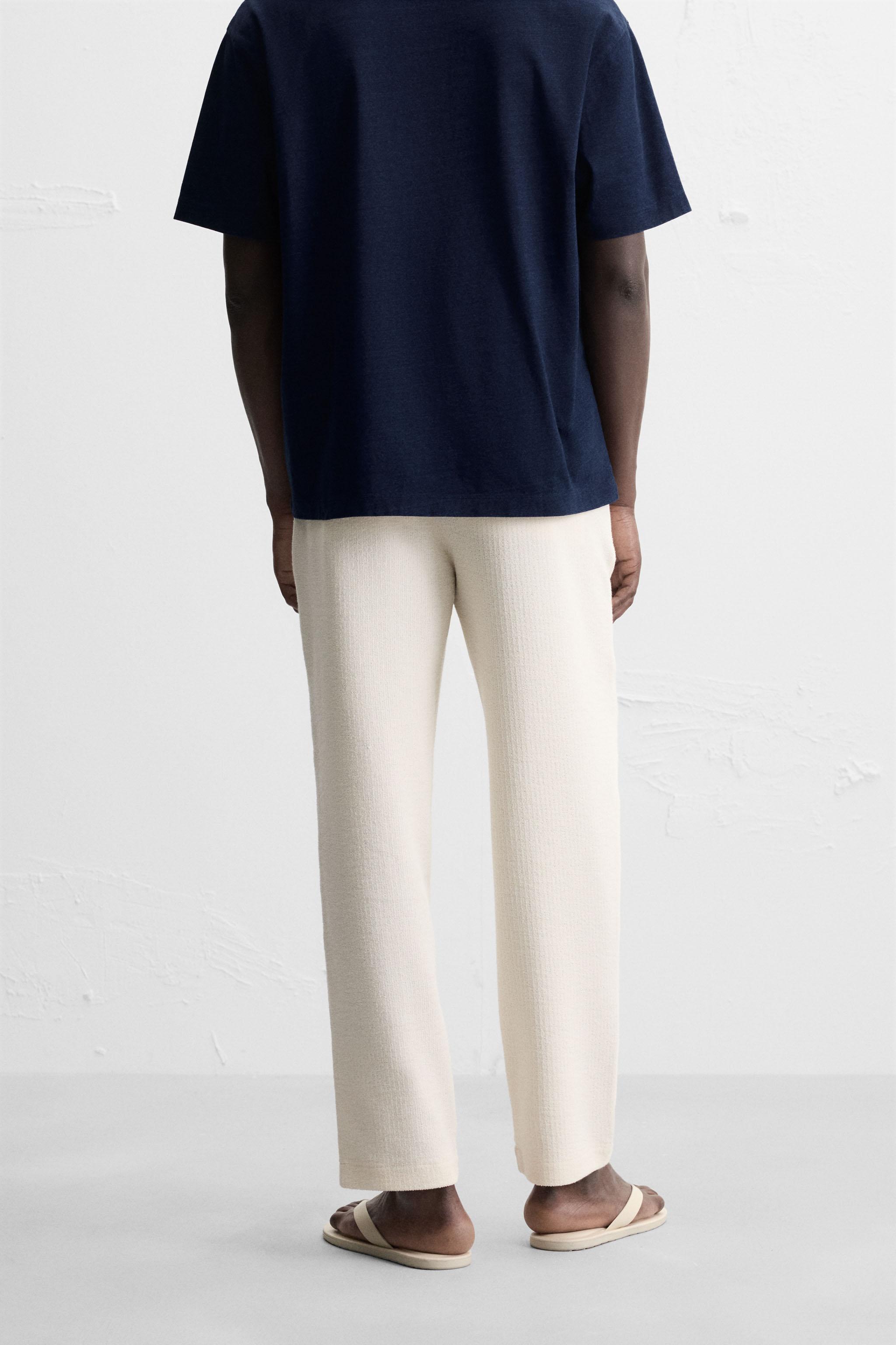 PANTALON CHINO TEXTURÉ