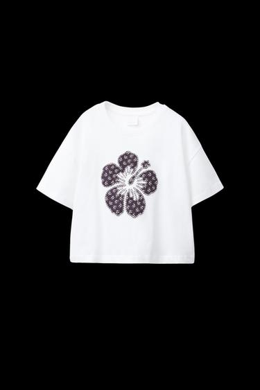 PATCH T-SHIRT - White by Zara - Image 0
