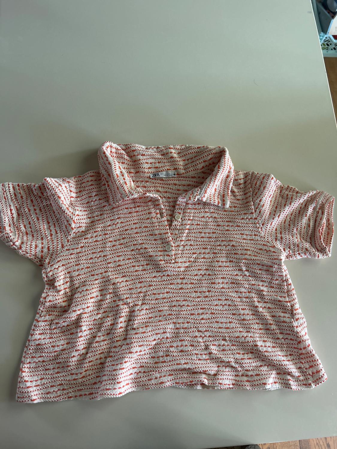 JACQUARD POLO SWEATER