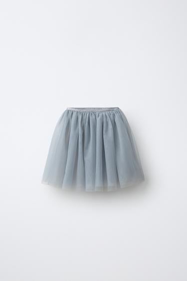 BALLET TULLE SKIRT - Greyish by Zara - Image 0