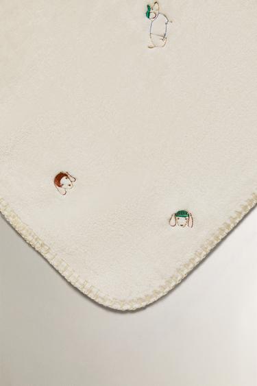 KIDS' DOG BLANKET - Ecru by Zara - Image 1
