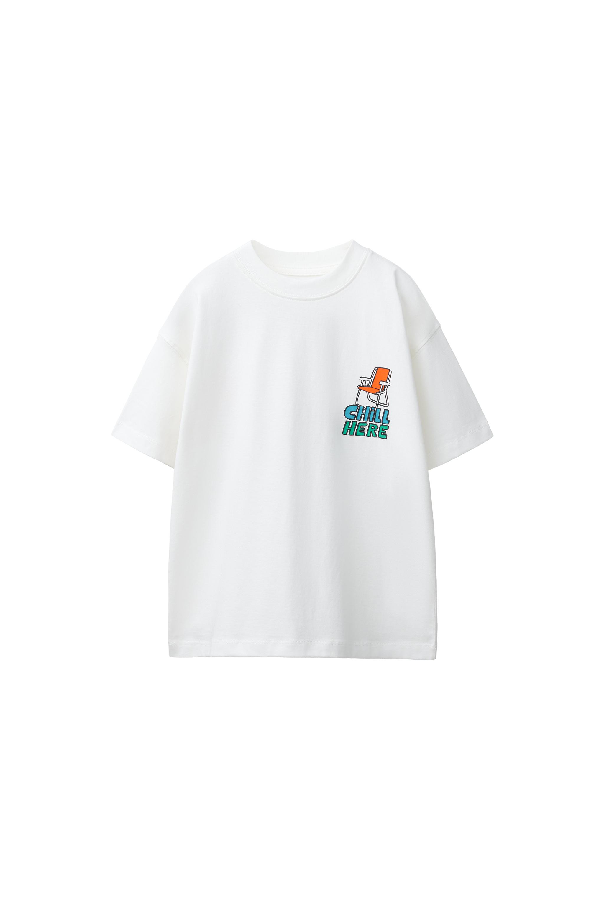 EMBROIDERED T-SHIRT - White | ZARA Canada
