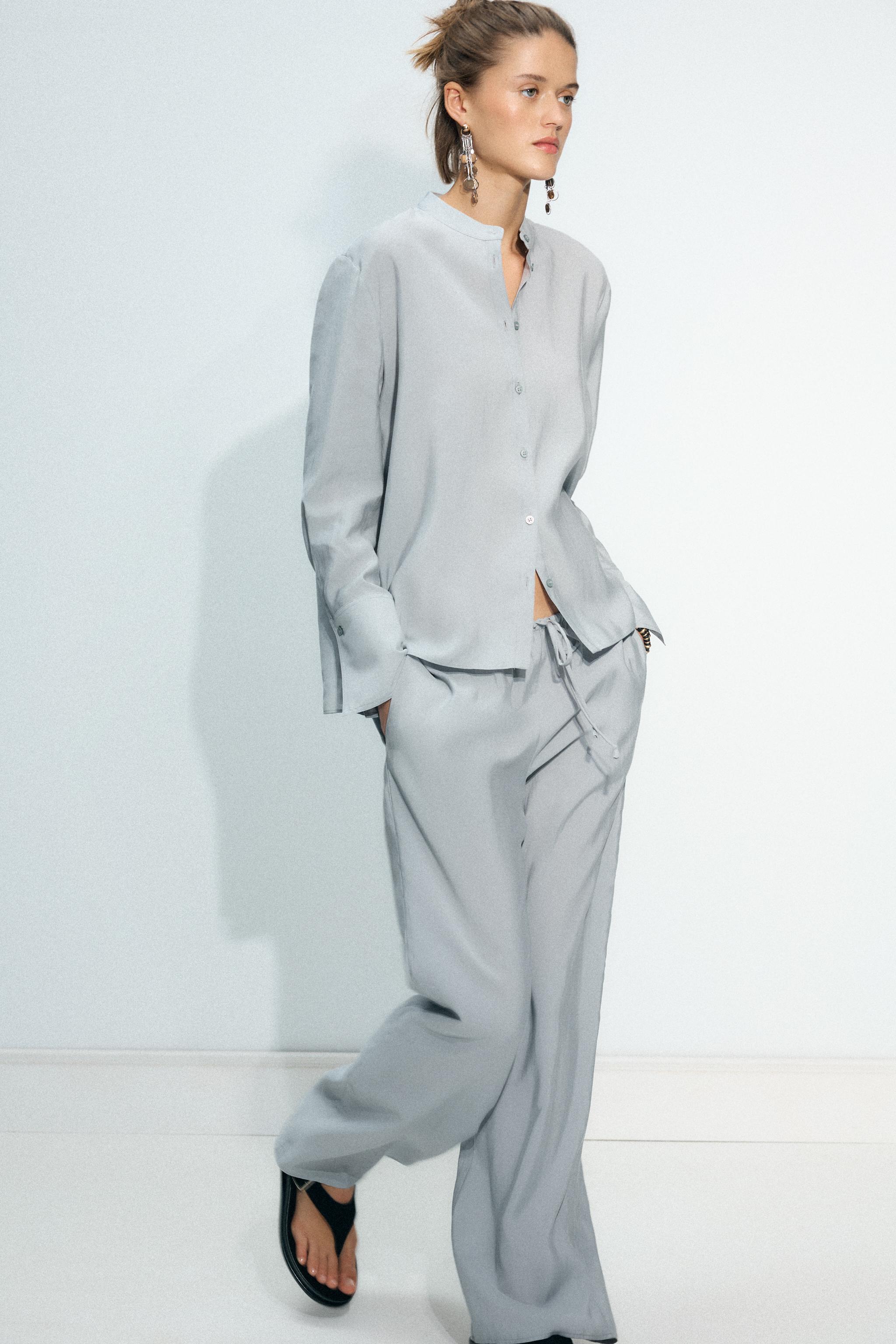 流麗で軽やかなデザインのレディースパンツ | ZARA 日本