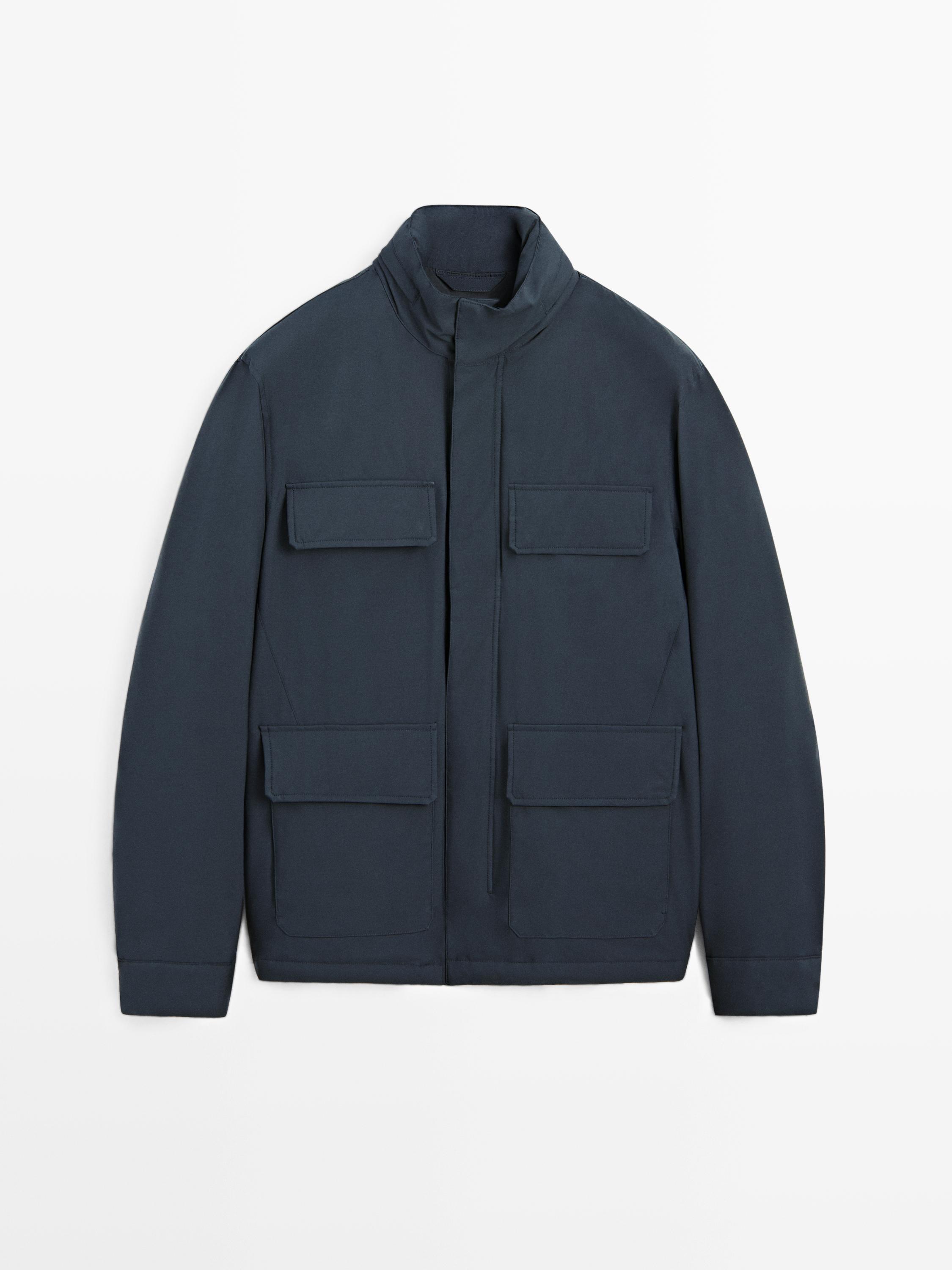 Veste matelassée déperlante avec poches