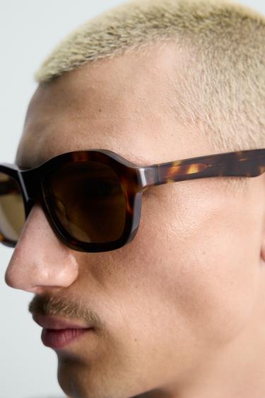 OVAL SUNGLASSES - Tortoiseshell by Zara - Image 2