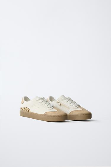 SNEAKERS DETTAGLIO - Bianco di Zara