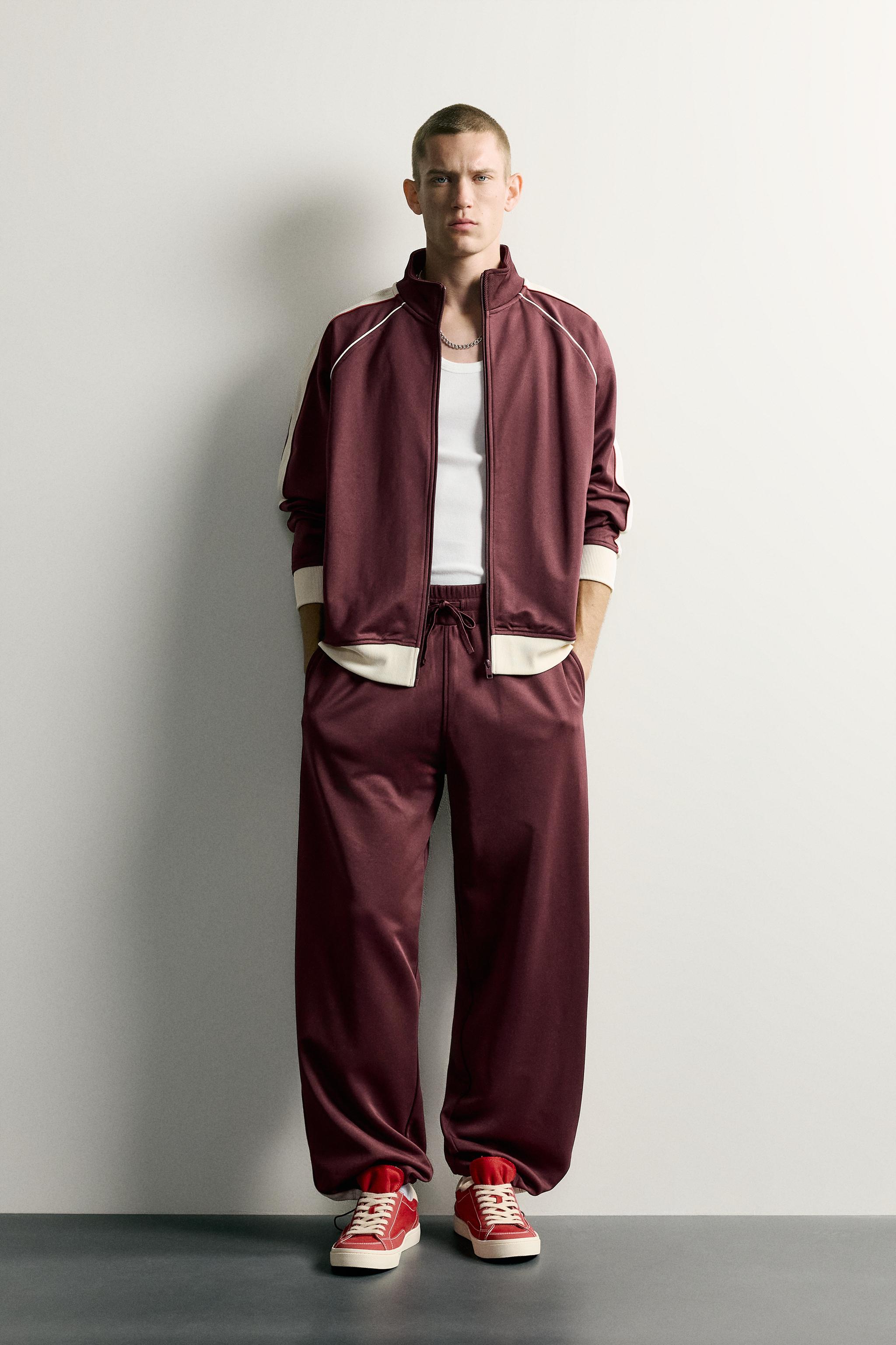 RETRO CONTRAST STRIPE TRACK PANTS - thumbnail 7