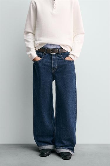 CHAMPION ® X ZARA BAGGY FIT JEANS - Blue by Zara