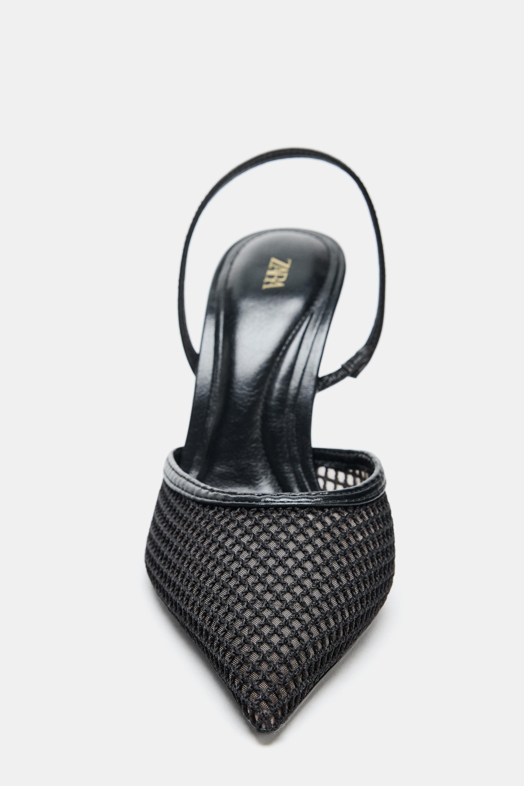 CHAUSSURES À TALONS EN RÉSILLE