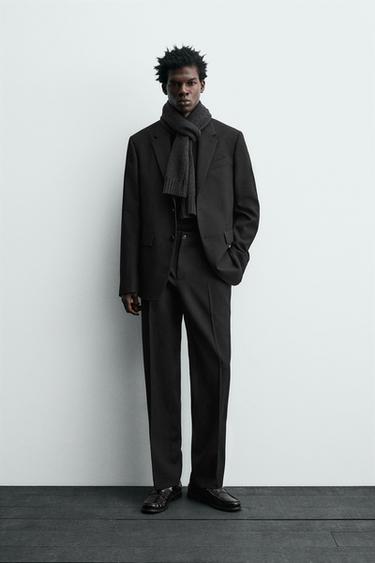 100% WOOL SUIT - Metal tan by Zara
