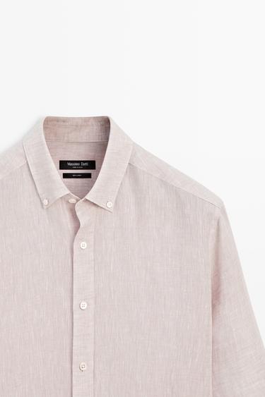 100% Linen regular fit shirt — 136 2