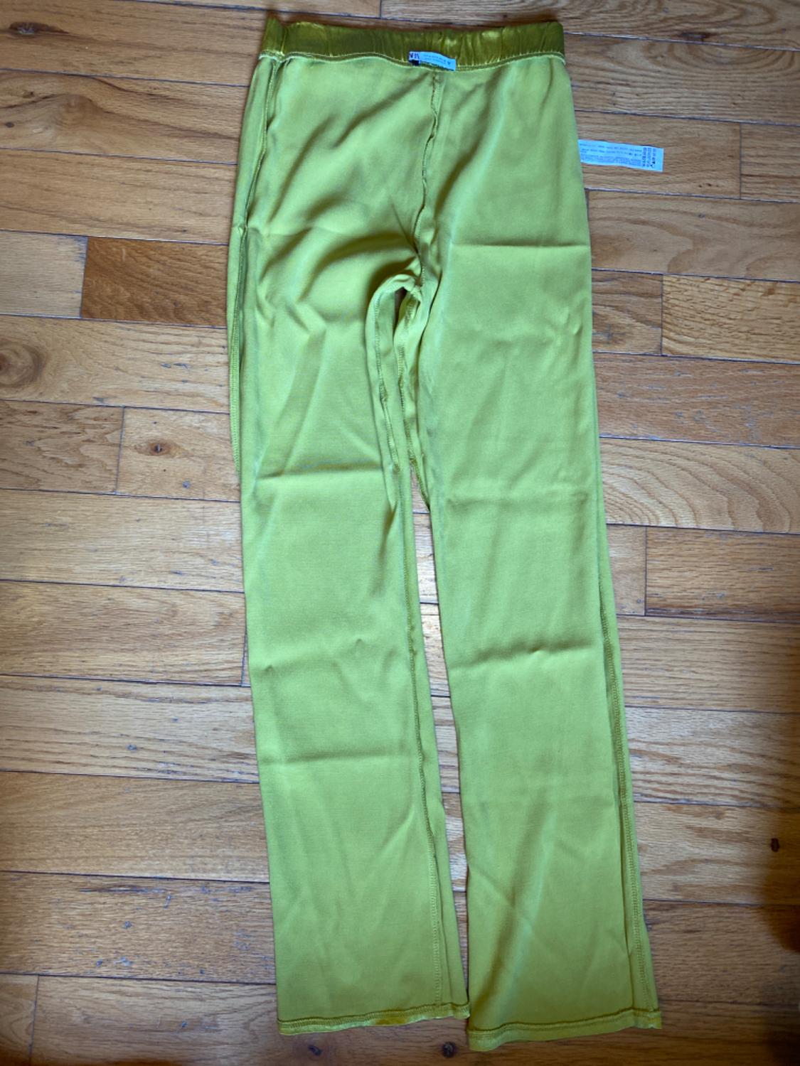 SATIN EFFECT PANTS - Image 3