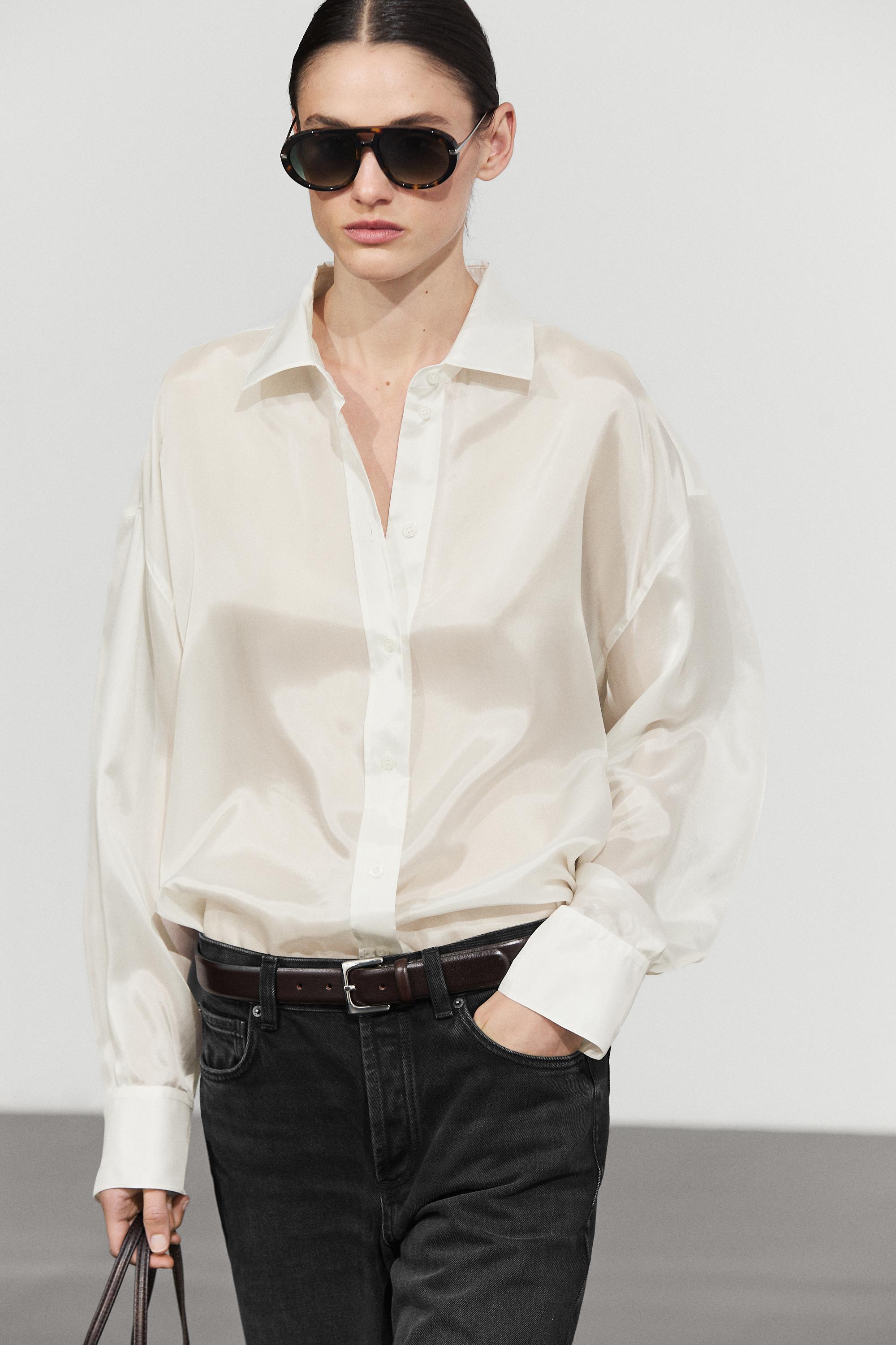 Chemisier fluide oversize