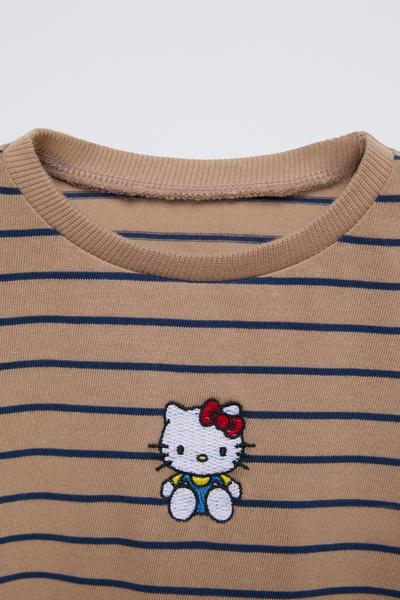 HELLO KITTY © SANRIO ÇİZGİLİ T-SHIRT_2