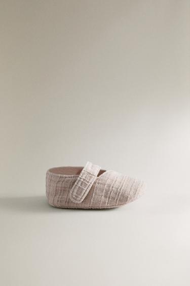 FABRIC BOOTIES - Pink by Zara - Image 0