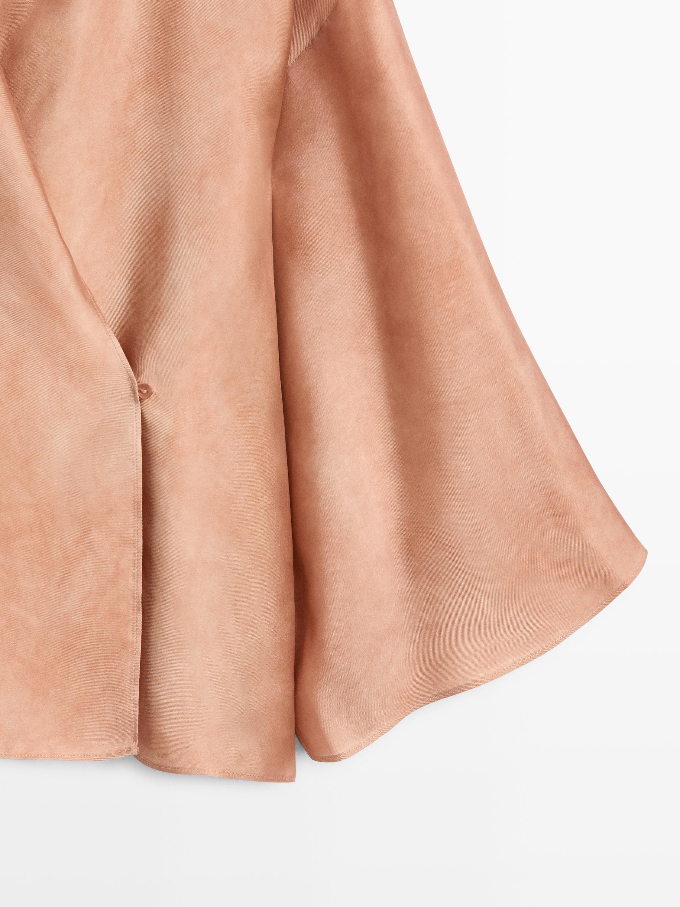 Blouse fluide croisée