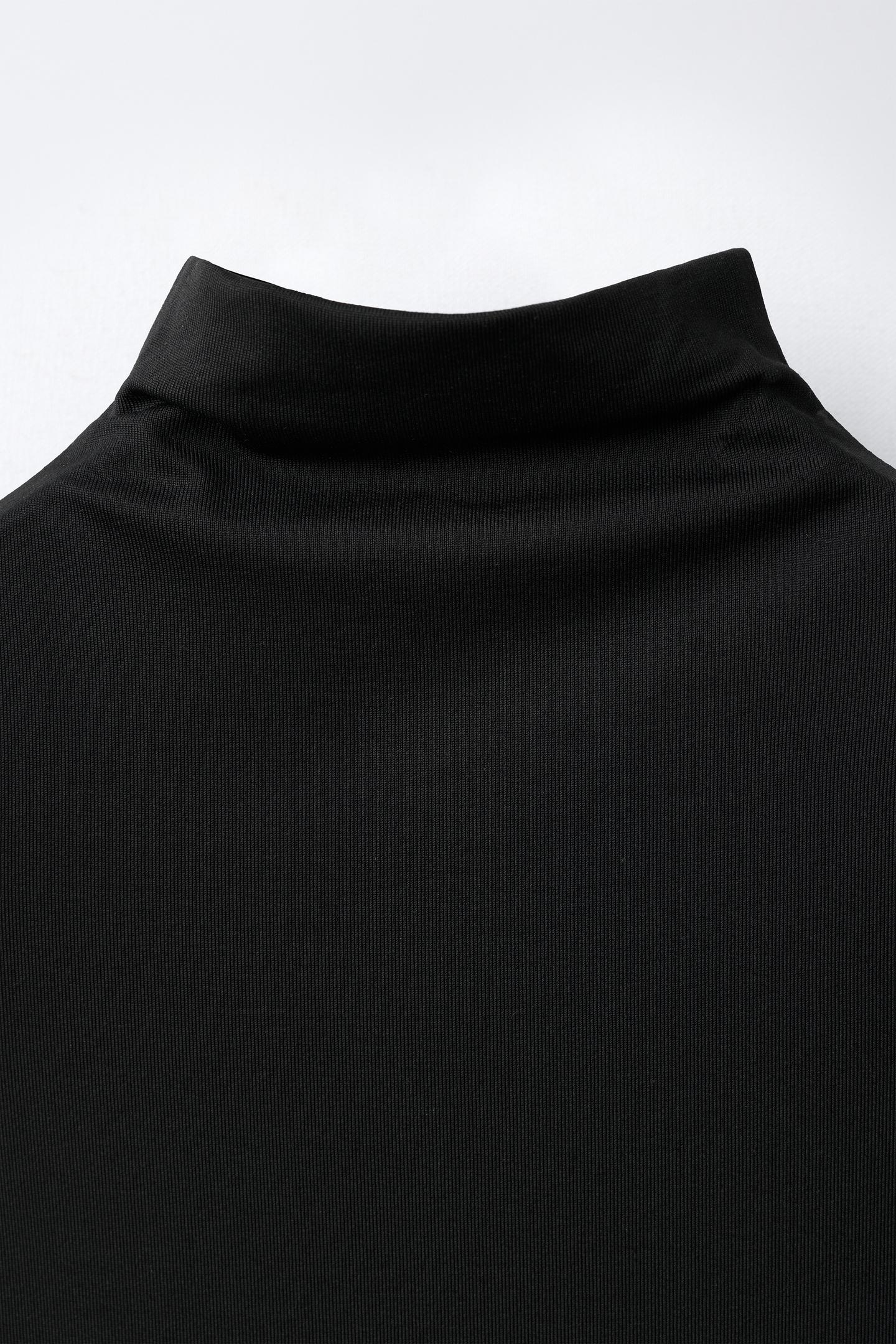 Боди Polyamide для детей, завязка на шее — Zara, цвет: Чёрный — фото 3