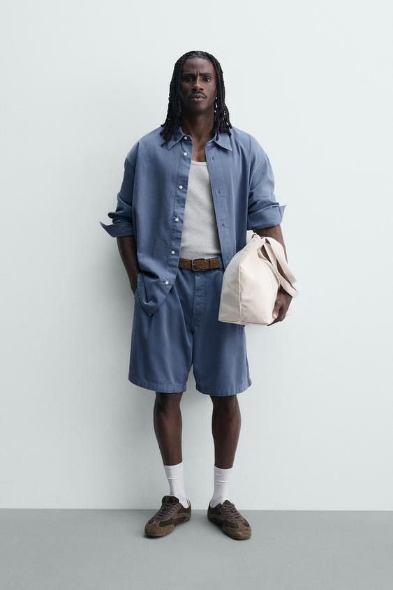 WASHED RELAXED FIT SHIRT from Zara - $59.90