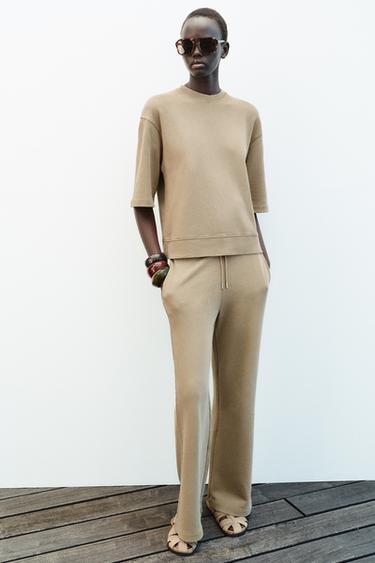 SUDADERA OVERSIZE EFECTO LAVADO - Arena de Zara