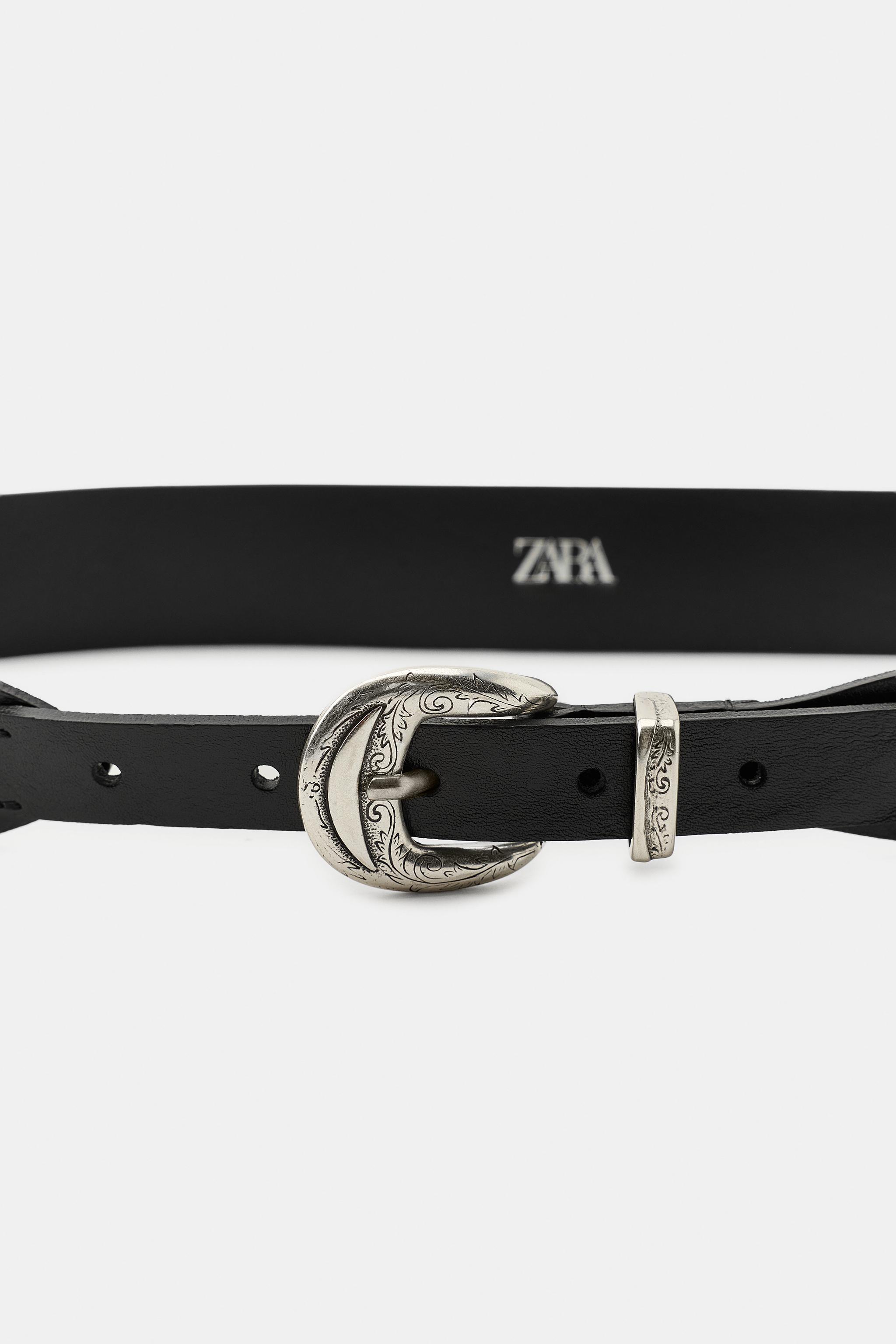 Zara Kovboy %100 Deri Kemer görsel 4