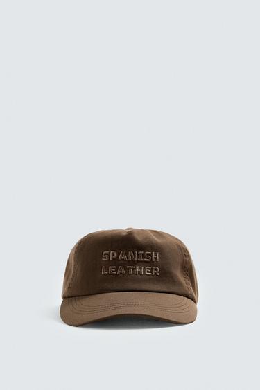 GUITARRICADELAFUENTE WASHED EMBROIDERED CAP - Brown by Zara - Image 4