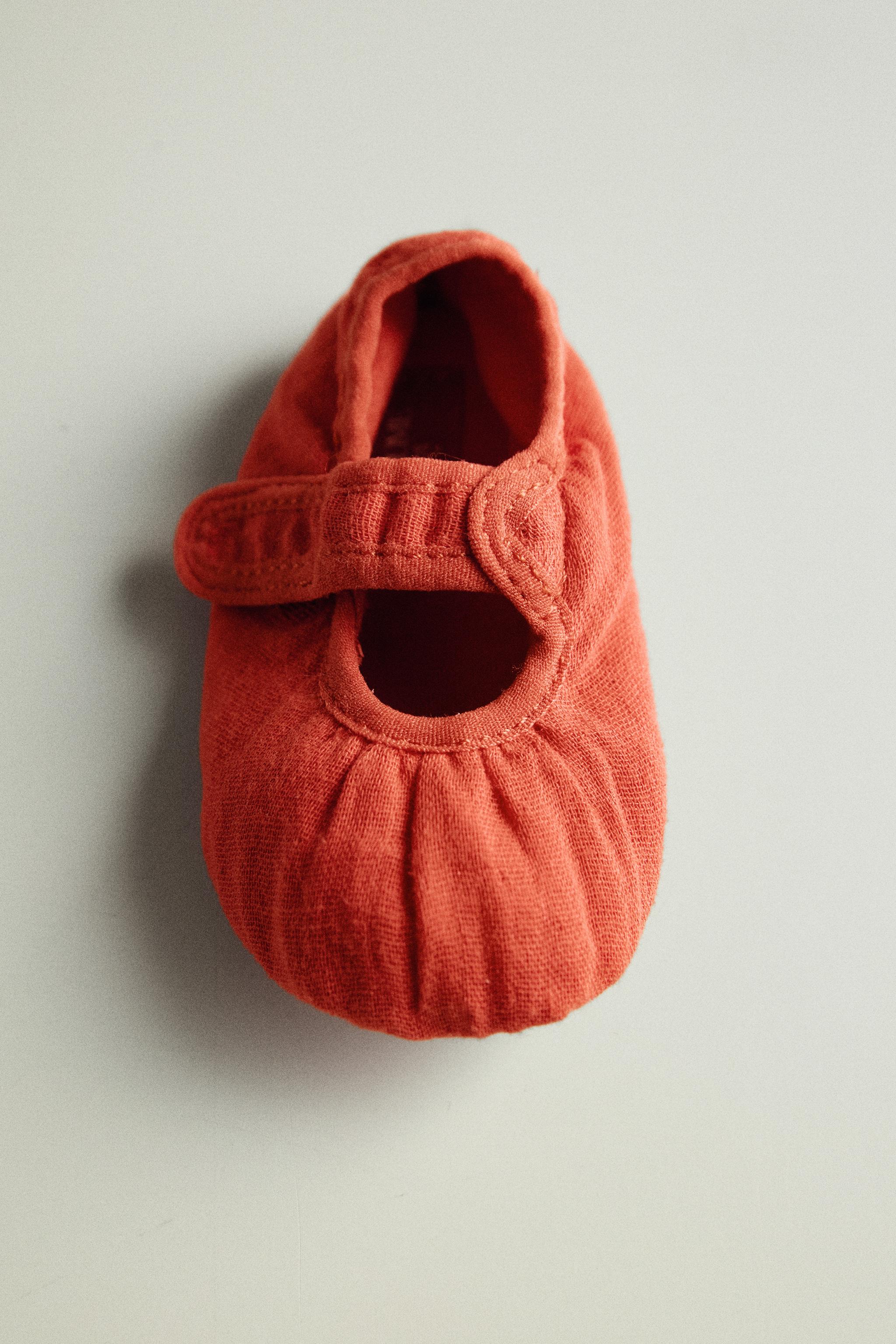 FABRIC BOOTIES — Pink