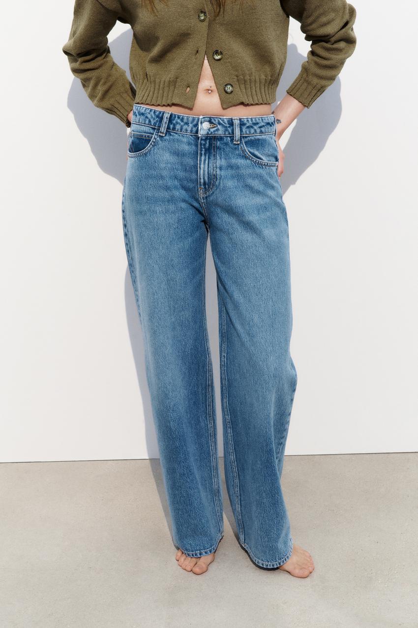 Z1975 MOM-FIT HIGH-WAIST JEANS - Mid-blue