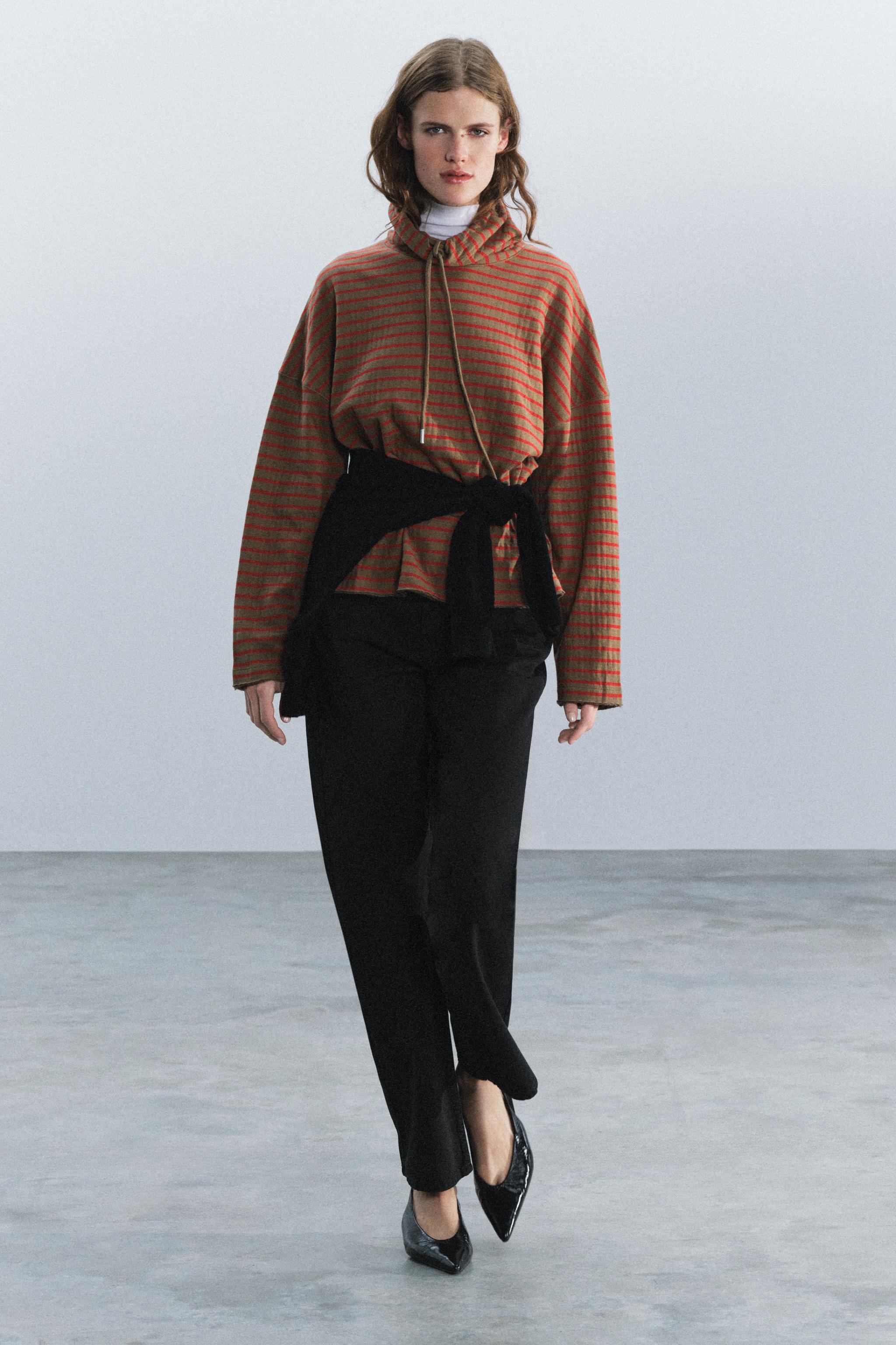 STRIPE SWEATSHIRT - Stripes | ZARA Turkey