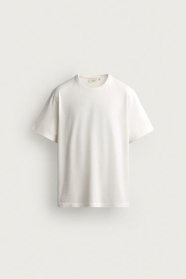 CAMISETA MEDIUM WEIGHT SUPIMA® - Blanco de Zara
