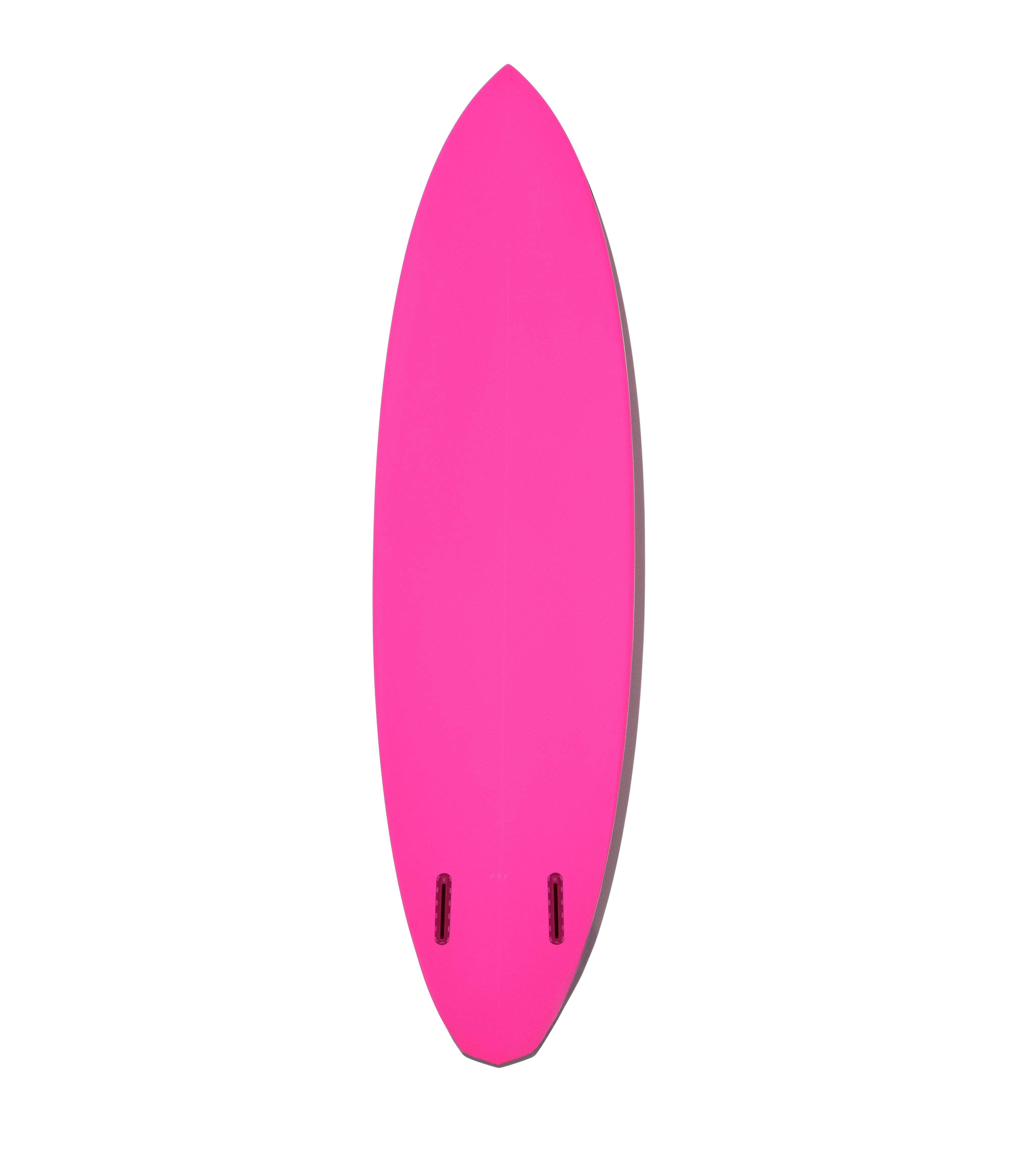 PIERPAOLO PICCIOLI POETICALLY PINK SURFBOARD