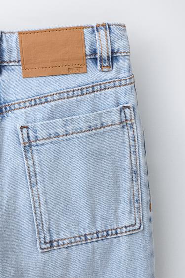 RELAXED BAGGY JEANS - Light blue by Zara
