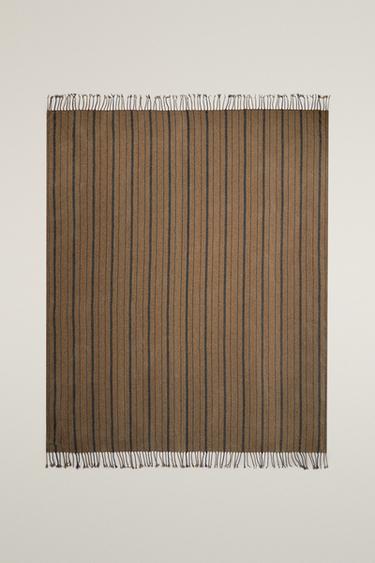 STRIPED CHENILLE THROW - striped by Zara - Image 0