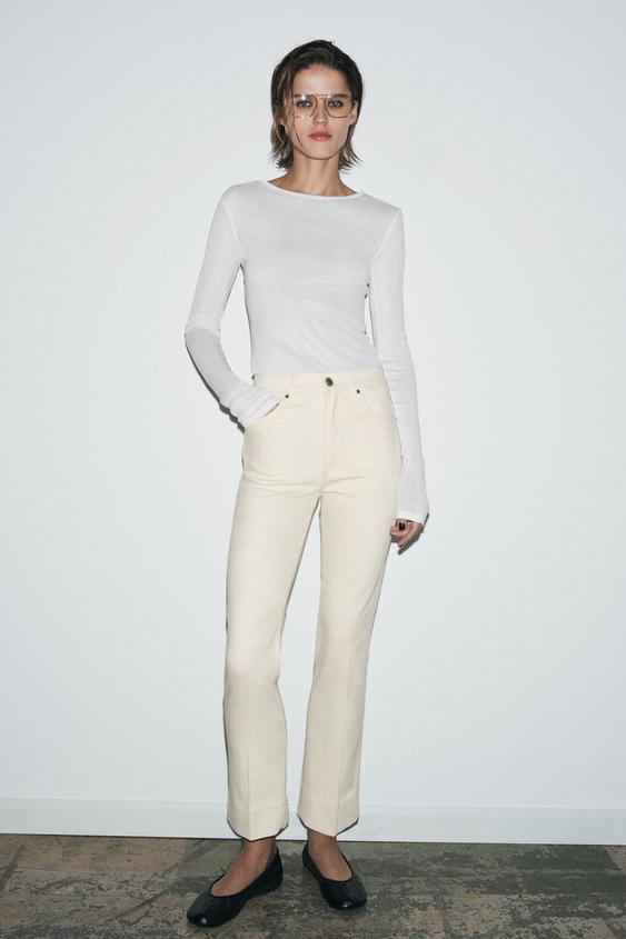 ZW COLLECTION BOOTCUT MID-RISE JEANS