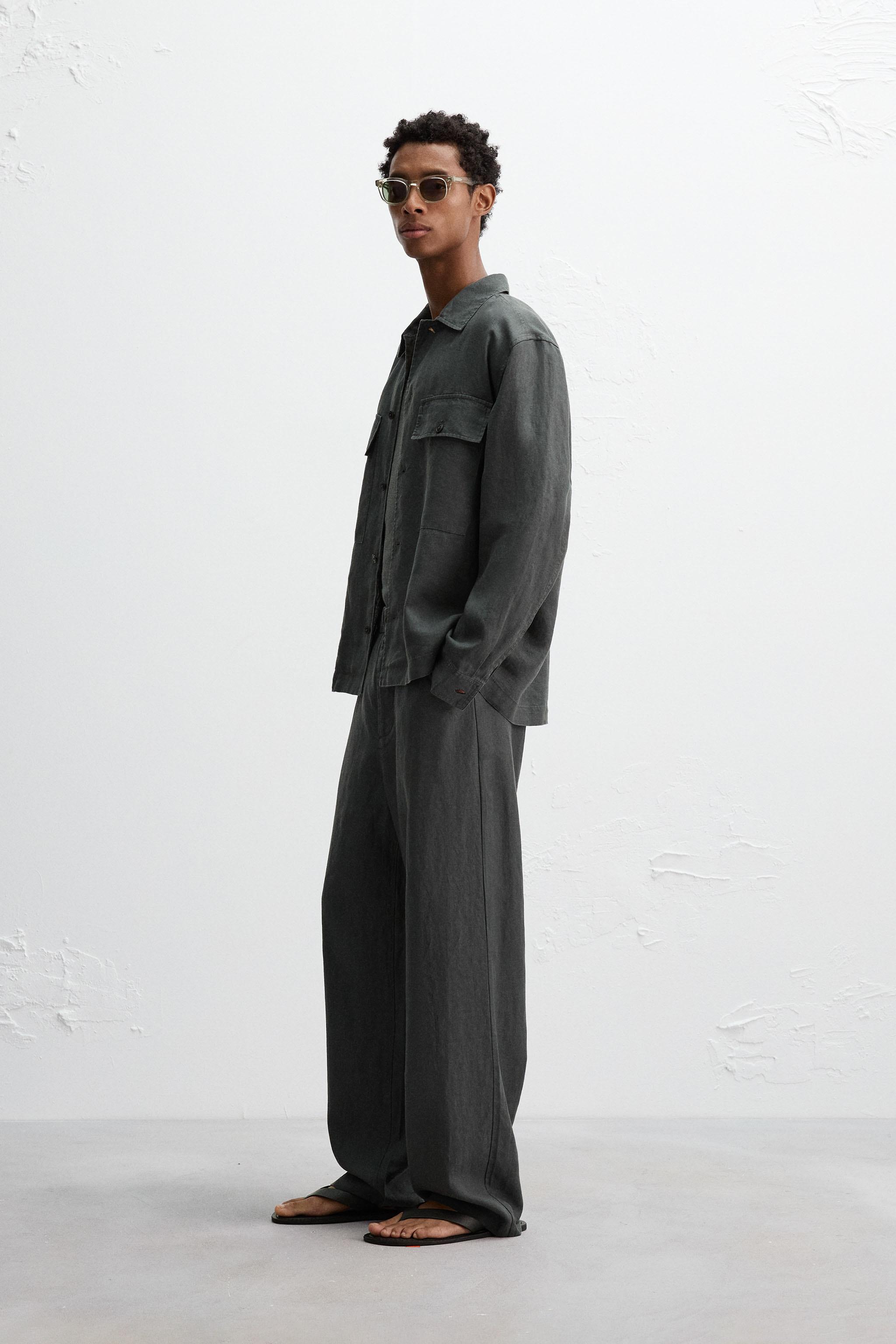 RELAXED FIT 100% HEMP PANTS