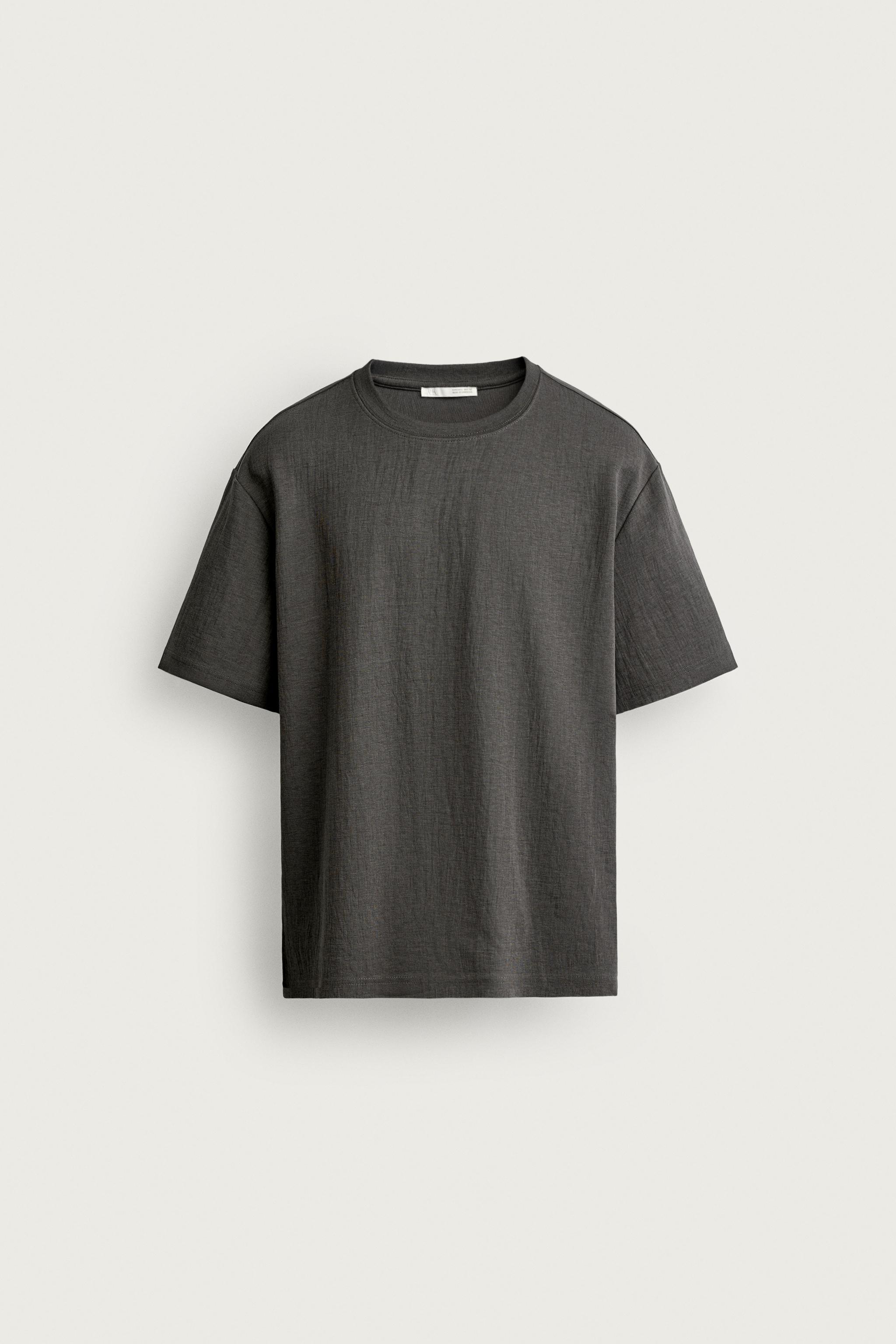TEXTURED RELAXED FIT T-SHIRT