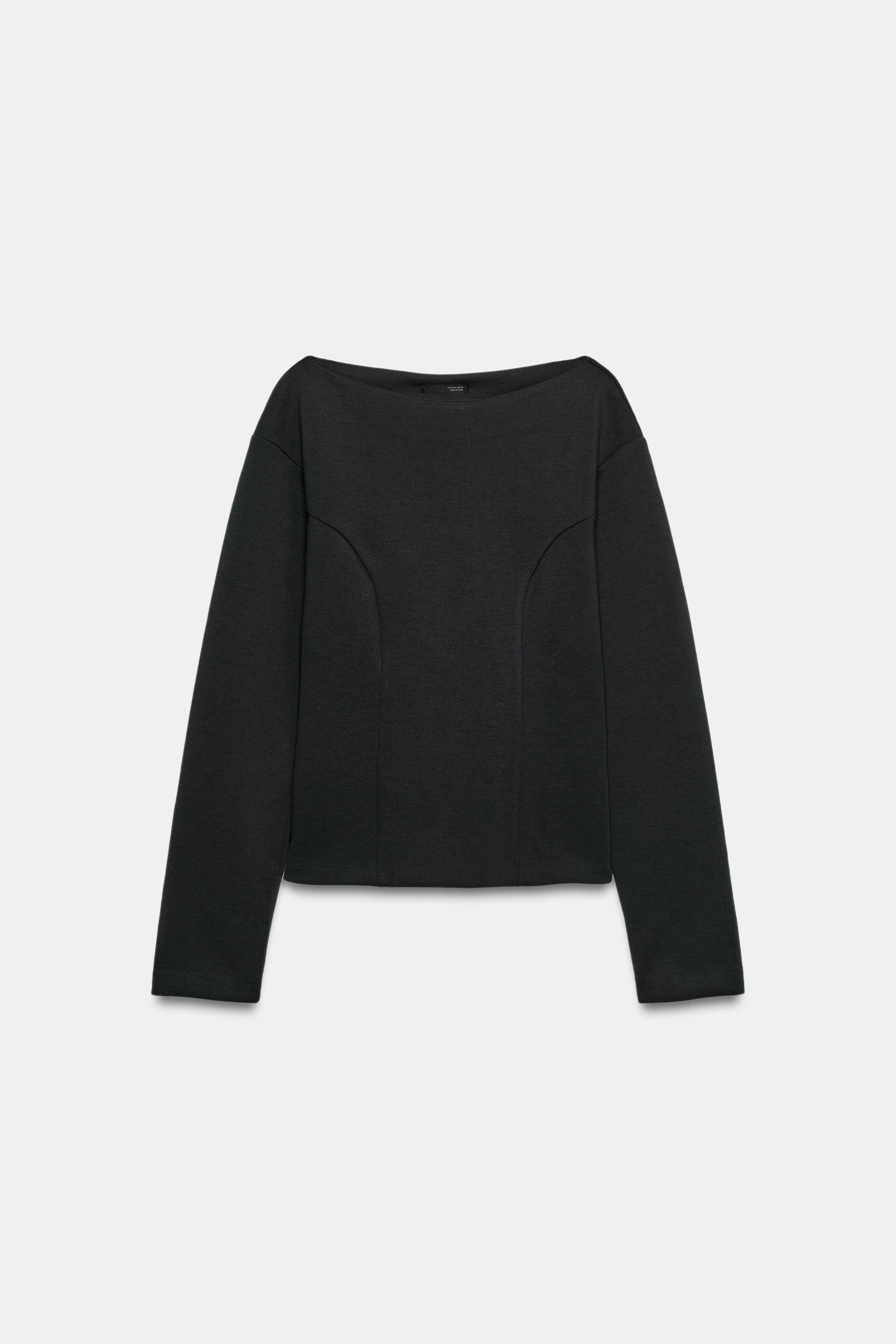 VOLUMINOUS TECHNICAL SWEATSHIRT