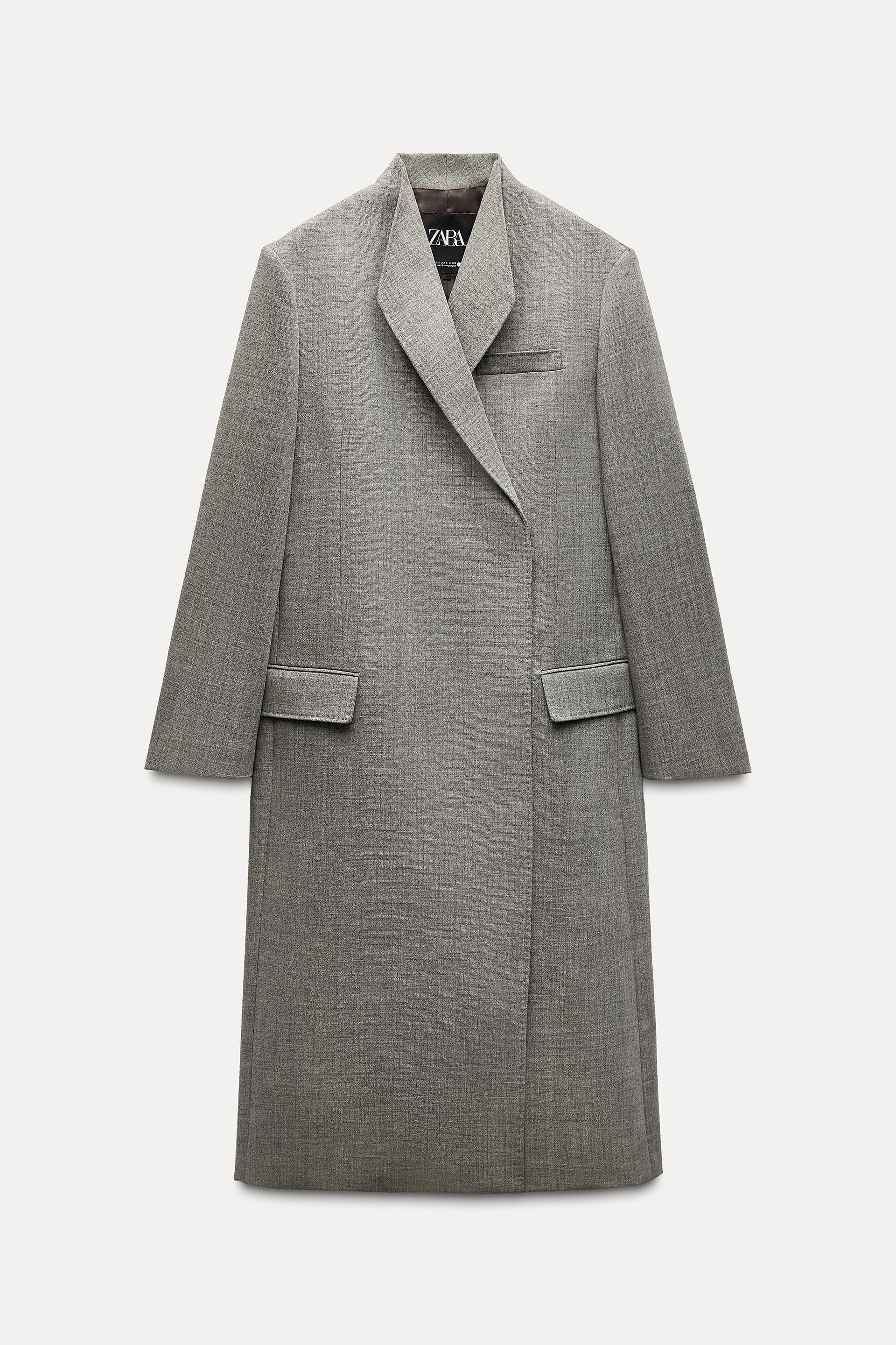 ZW COLLECTION 100%ウールコート - ミンク | ZARA Japan / 日本