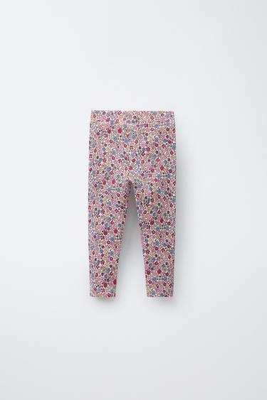 LEGGING CÔTELÉ IMPRIMÉ - Multicolore de Zara - Image 1