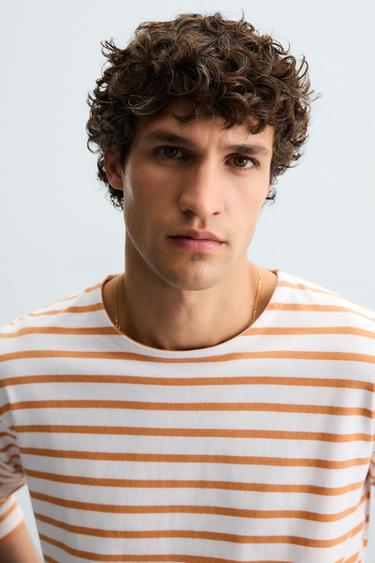 STRIPED JACQUARD T-SHIRT - striped by Zara - Image 4