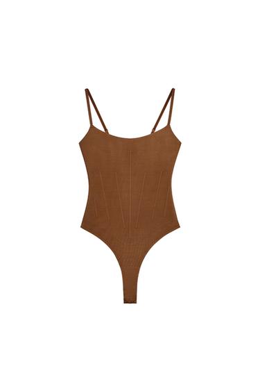 SHAPING BODYSUIT IN A POLYAMIDE BLEND