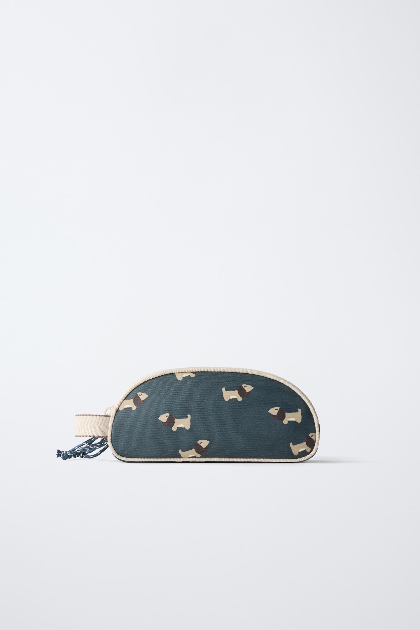 Детская сумка Zara Dog Print Pouch, цвет: Синий