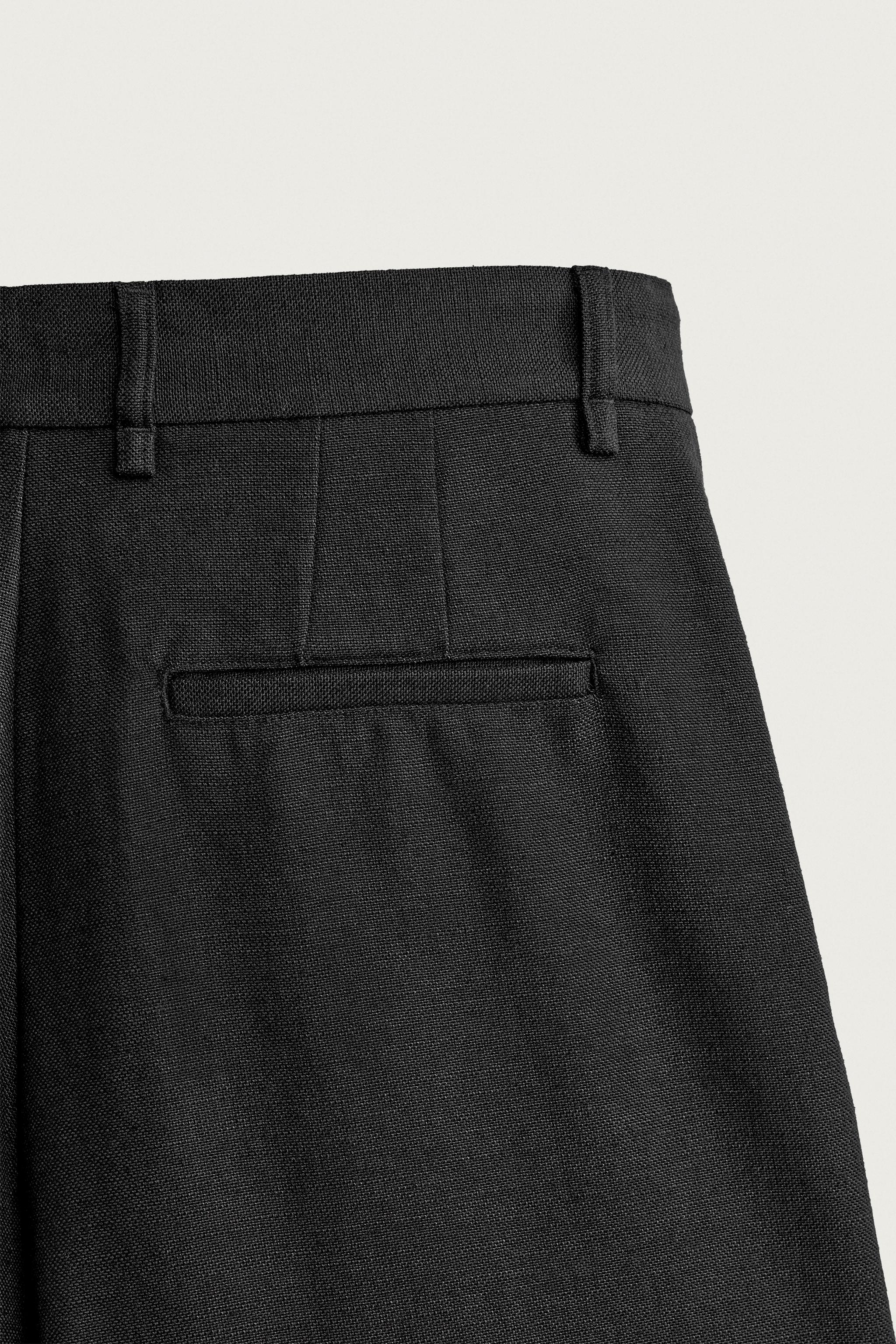 PANTALON RELAXED WIDE FIT À PLIS