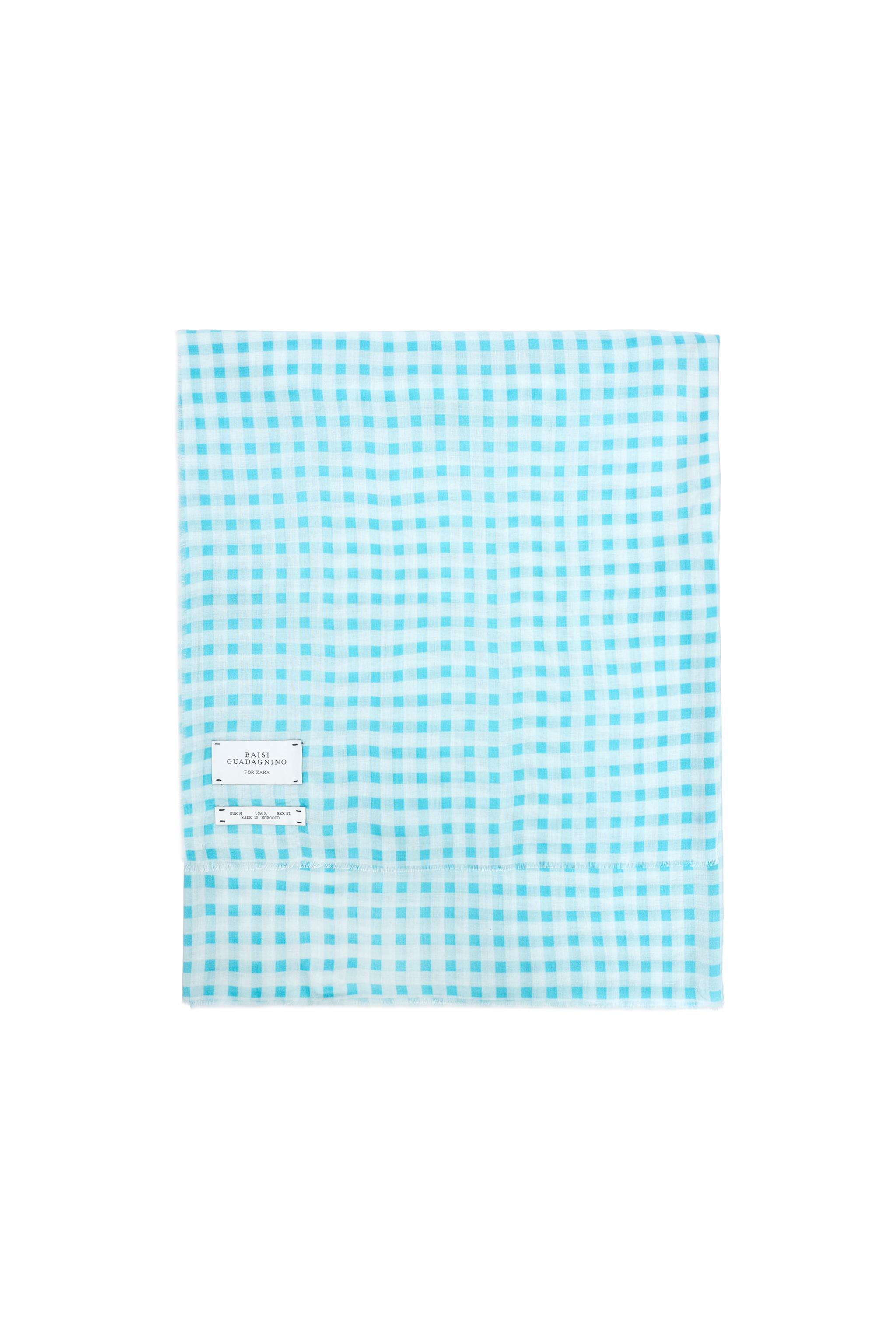 FOULARD GRAND LÉGER carreaux